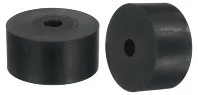 Gummiringe 60x12x30 mm, 2 Stück, schwarz, Abstandshalter