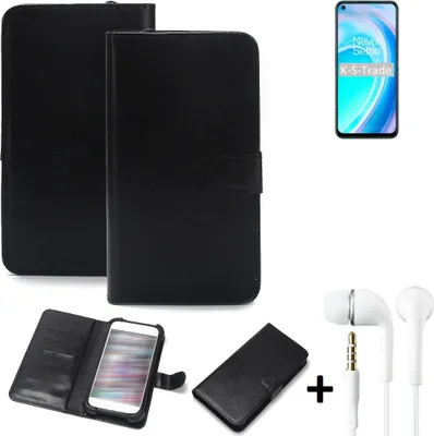 Produktbild von K-S-Trade Wallet Case Handyhülle kompatibel mit OnePlus Nord CE 2 Lite 5G Schutzhülle Flip cover Flipstyle Tasche Hülle Flipcover Slim Bumper