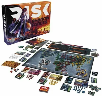 Obrázok produktu pre Risk Shadow Forces, strategická hra, stolová hra pre rodiny a dospelých