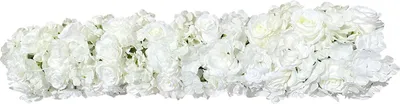 Immagine prodotto di Corone di fiori artificiali, materiale resistente, decorazione versatile, BIANCO