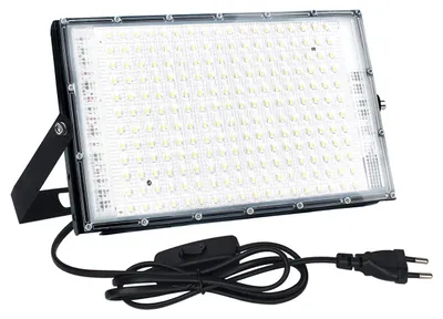LED-Außenstrahler 150W, 15000lm, 6500K, IP65, kaltweiß