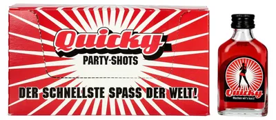 Image de Quicky - Fruchtlikör 20% Vol. 20x0,02l