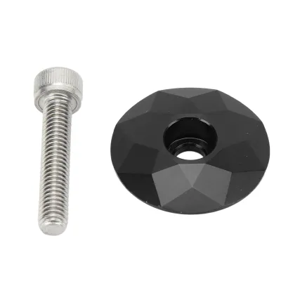 Productafbeelding van Bovenkap voor fietsstuurpen, bovenkap voor fietsstuurpen met schroeven, aluminiumlegering bovenkap voor fietsstuurpen, bovenkap voor fietsstuurpen, bovenkap voor fietsstuurpen, bovenkap voor voorvorkstuurpen