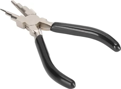 Image de CHICIRIS CIRCLIP TRIBER Cellule ronde durable pour anneau nasal f��r Outils de réparation à domicile f��r à la main/fusion de métaux/réparation à domicile, acier + caoutchouc
