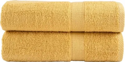 Zdjęcie produktu dla Ręczniki prysznicowe Premium SOLUND 2 szt. Gold 70x140 cm 600 g/m²