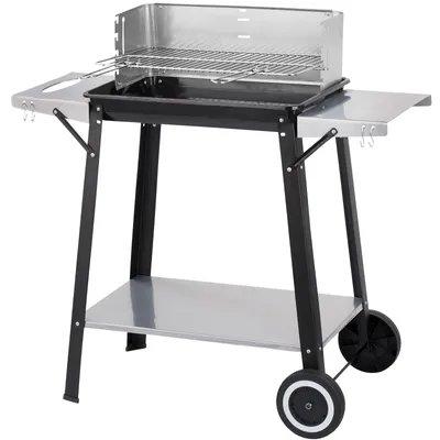 Produktbild von Holzkohlegrill / Grillwagen Activa Manchester Grillfläche 47x28cm