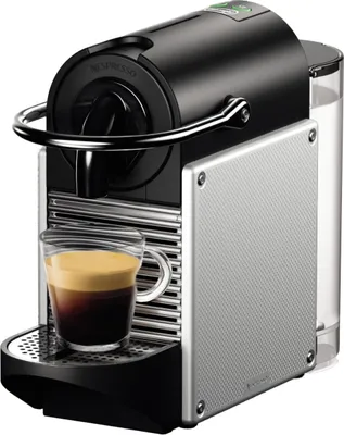 Produktbild von De'Longhi Nespresso Pixie EN124.S Kaffeekapselmaschine silber
