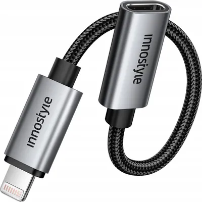 Immagine prodotto di Innostyle Adattatore Lightning Usb-C Otg 3A Per Iphone 11 12 13 14