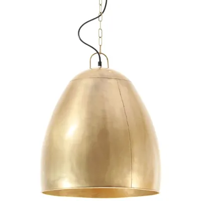 Image de vidaXL Lampe à suspendre style industriel 25 W laiton rond 42 cm E27