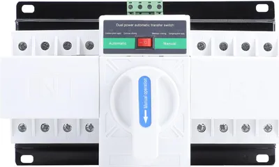 Zdjęcie produktu dla Wyłącznik automatyczny 4P 400V 32A CB Grade Ręczne automatyczne przełączanie generatora