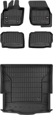 Produktbild von FROGUM Gummimatten Auto Fußmatten + Kofferraummatte für Ford Mondeo V 2014-2022
