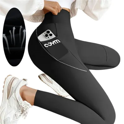 Produktbild von Solidchoice – Nahtlose Leggings mit Tasche für Damen