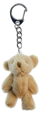 Produktbild von Teddy Schlüsselanhänger Miniblings Anhänger Schlüsselring Teddybär Bär Plüsch