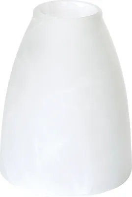 Produktbild von Glas Lampenschirm Ersatzglas für E14 Fassung Lochmaß 30 mm
