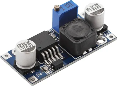 Produktbild von AZ-Delivery Stromversorgung LM2596S DC-DC Netzteil Adapter Step down Modul, 1x LM2596S