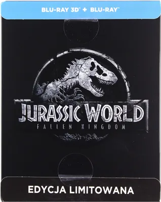 Produktbild von Jurassic World: Das gefallene Königreich Steelbook (nur Originalversion) [BLU-RAY 3D+BLU-RAY]