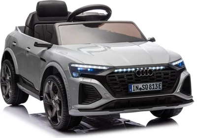 Image de Ekspand | Voiture électrique AUDI SQ8 - Gris - Avec télécommande - Roues EVA - amusant pour les enfants