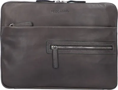 Produktbild von Schreibmappe Leder Terra d.grau PRIDE & SOUL 47263 25x34x2cm