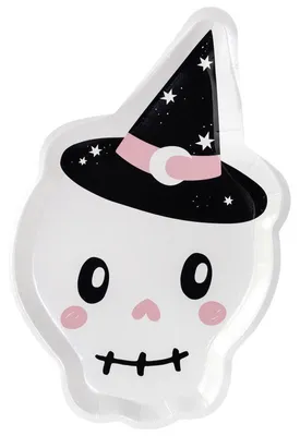 Immagine prodotto di 6 piatti scheletro Halloween