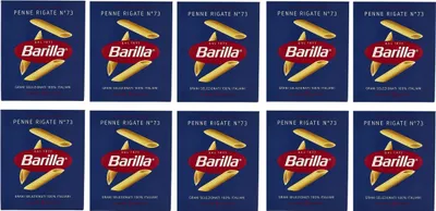 Produktbild von 10x Pasta Barilla Penne rigate Nr. 73 italienisch Nudeln 500 g pack