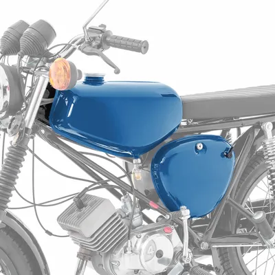 Produktbild von Tank / Benzintank für Simson S51 / S50 / S70 mit Seitendeckel New Styl