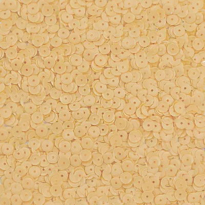 Produktbild von Oblique Unique 1400 Pailletten Konfetti gewölbt - creme