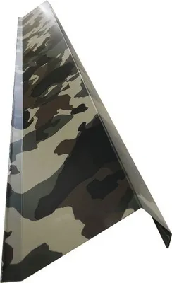 Produktbild von PRECIT Kantenwinkel für Trapezblech H12 Camouflage 2000 mm x 40 mm x 100 mm