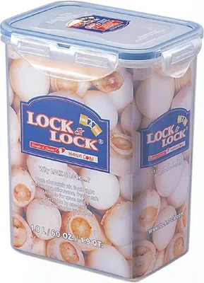 Zdjęcie produktu dla LOCK&LOCK Frischhaltedose 1800 ml 15,1x10,8x18,5cm HPL813 - Einzeldose 121979 (EKB)