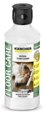 Zdjęcie produktu dla Kärcher RM 538N, Płyn (gotowy do użycia), 0,5 l, Laminat, Linoleum, PCW, Parkiet, Kamień, Winyl, Drewno, Butelka, all Kärcher hard floor cleaning devices, 63 mm