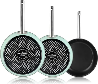 Produktbild von Magefesa Set 3 Induktionspfannen 22-26-30 cm, -freie Antihaftbeschichtung
