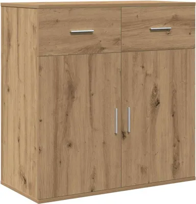 Produktbild von Sideboard Artisan-Eiche 78 x 38 x 80 cm Holzwerkstoff