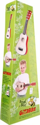 Produktbild von Boogie Bee Holzgitarre mit 6 Saiten, 55 cm