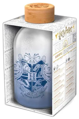 Produktbild von Harry Potter 620 ml Glasflasche für Getränke und Sammlerstücke