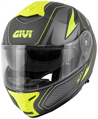 Immagine prodotto di Casco modulare GIVI X.21 Challenger, colore: nero opaco/giallo, taglia: XS (54)