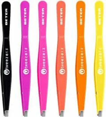 Produktbild von Beter Tweezers Magnetic Straight Tip Pink