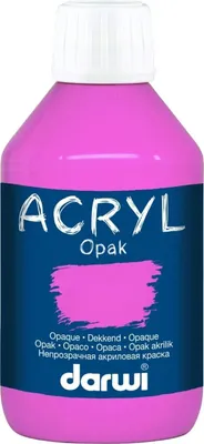 Zdjęcie produktu dla Darwi Opak Farba akrylowa Pink 250 ml 1 szt.