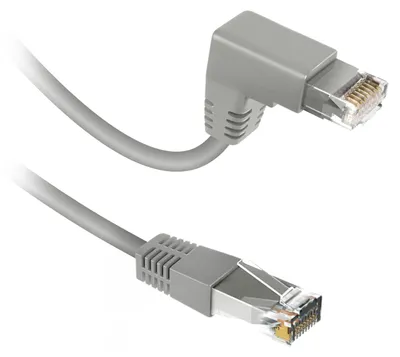 Image de EKON Câble réseau avec connecteurs RJ45 90° et 180°