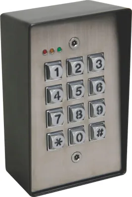 Produktbild von Vandalensichere Tastatur mit vollem Funktionsumfang und zwei Ausgängen