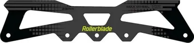 Produktbild von Rollerblade 231 Frame 3x84/4x76 Inline-skates Schwarz Schwarz One Size