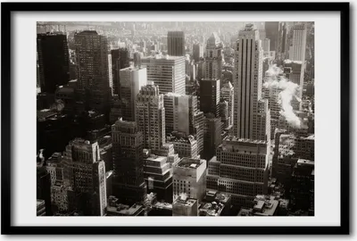 Produktbild von Bild 60x40 MDF-Rahmen, Wandkunst New York