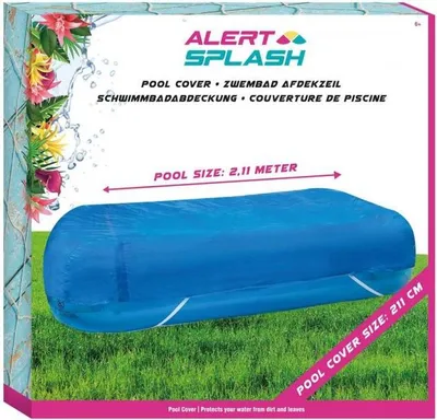 Produktbild von Alert 02003 Planschbecken Pool Abdeckplane Poolabdeckung Plane Abdeckung 211cm