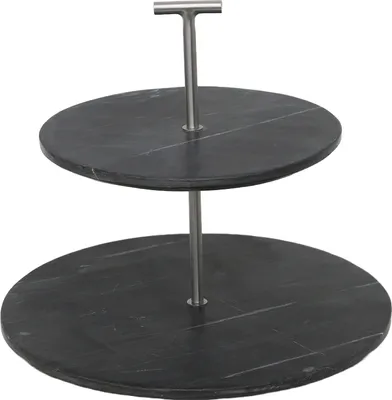 Produktbild von Float Etagere, black & silver