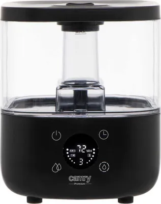 Immagine prodotto di Camry | CR 7973b | Humidifier | 23 W | Water tank capacity 5 L | Suitable for rooms up to 35 m² | Ultrasonic | Humidification capacity 100-260 ml/hr | Black