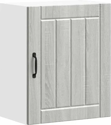 Image de vidaXL Armoire de cuisine suspendue Lucca Gris Sonoma Matériau dérivé du bois