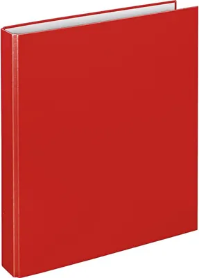 Produktbild von Ringbuch Basic A4 PP kaschiert 4-D-Ring-Mechanik 25mm rot