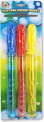 Produktbild von Seifenblasen Schwert 3er auf Blisterkarte 3x60ml