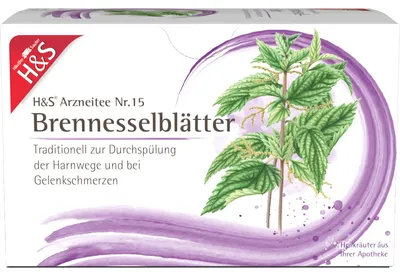 Produktbild von H&S Brennesselblätter Arzneitee Nr. 15, 20 St. Filterbeutel