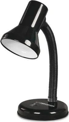 Produktbild von Esperanza Schreibtischlampe E27 Alatair Schwarz