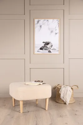 Produktbild von Venture Home Sitzpuff Salina Weiß