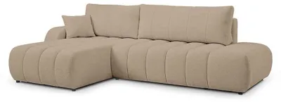 Produktbild von Ecksofa mit Schlaffunktion Baloa links Sandleinen